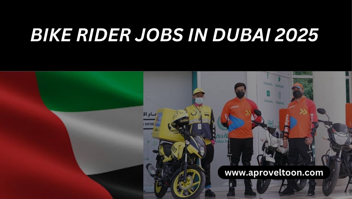 Bike Rider Jobs in Dubai 2025 – Free Visa & Immediate Hiring